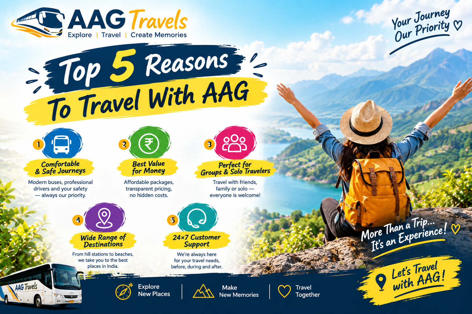 Top 5 Reasons To Travel With AAG
